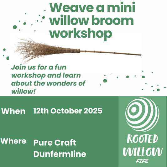 Weave a Mini Broom Workshop - Dunfermline